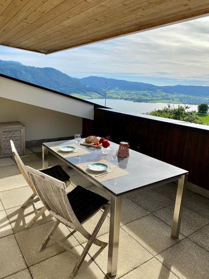 Beautiful Apartment With Fantastic Views Oberageri Bagian luar foto