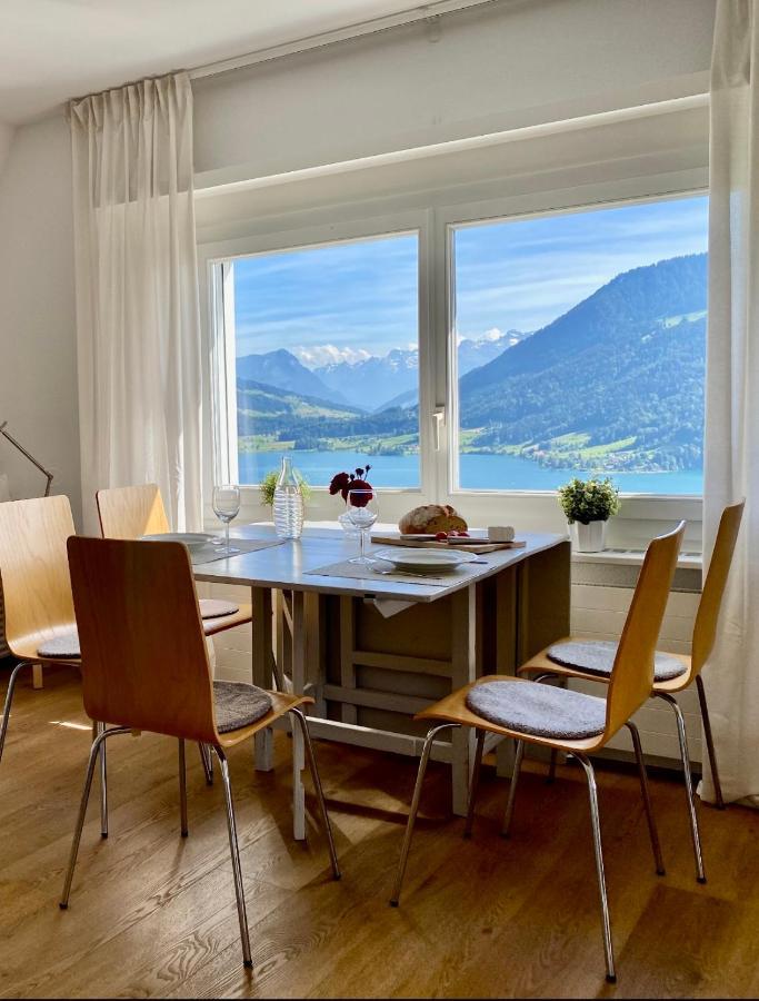 Beautiful Apartment With Fantastic Views Oberageri Bagian luar foto